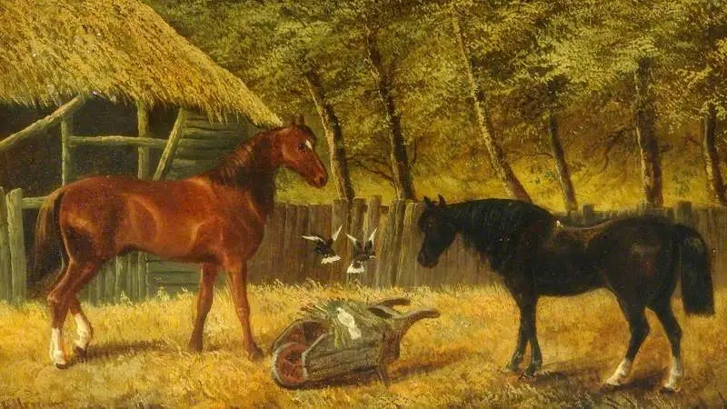Cena de fazenda - John Frederick Herring, Sr.