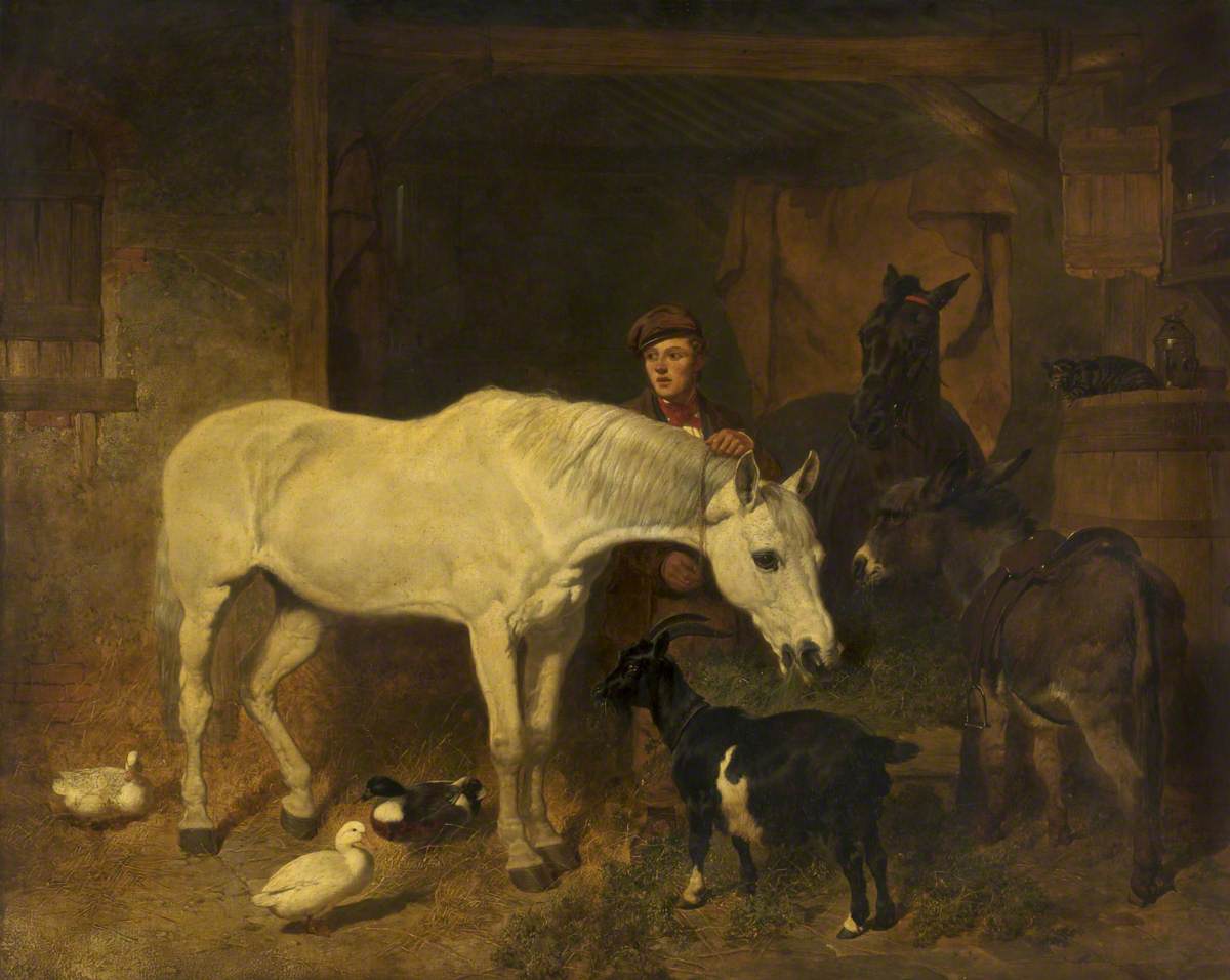 De retour du marché - John Frederick Herring, Sr.