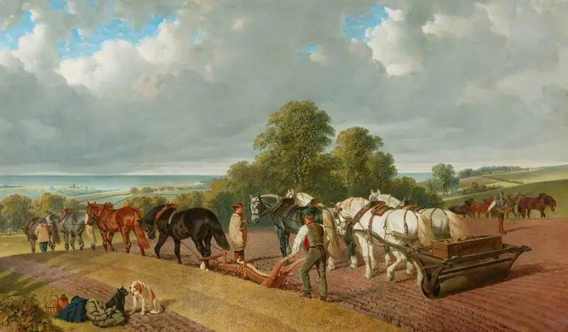 O tempo das sementes - John Frederick Herring, Sr.