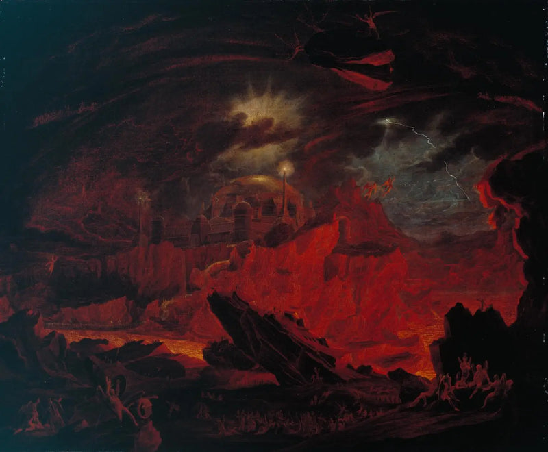 Anjos caídos no inferno - John Martin