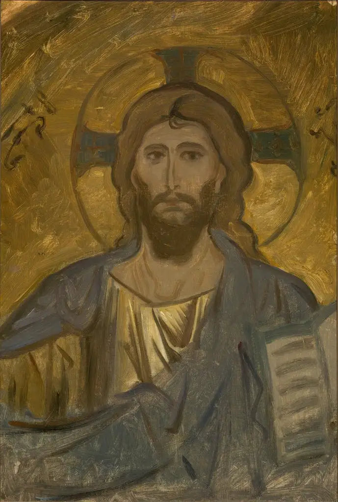 Reproduction du tableau « Tête du Christ - John Singer Sargent » par Alpha Reproduction en peinture à l’huile