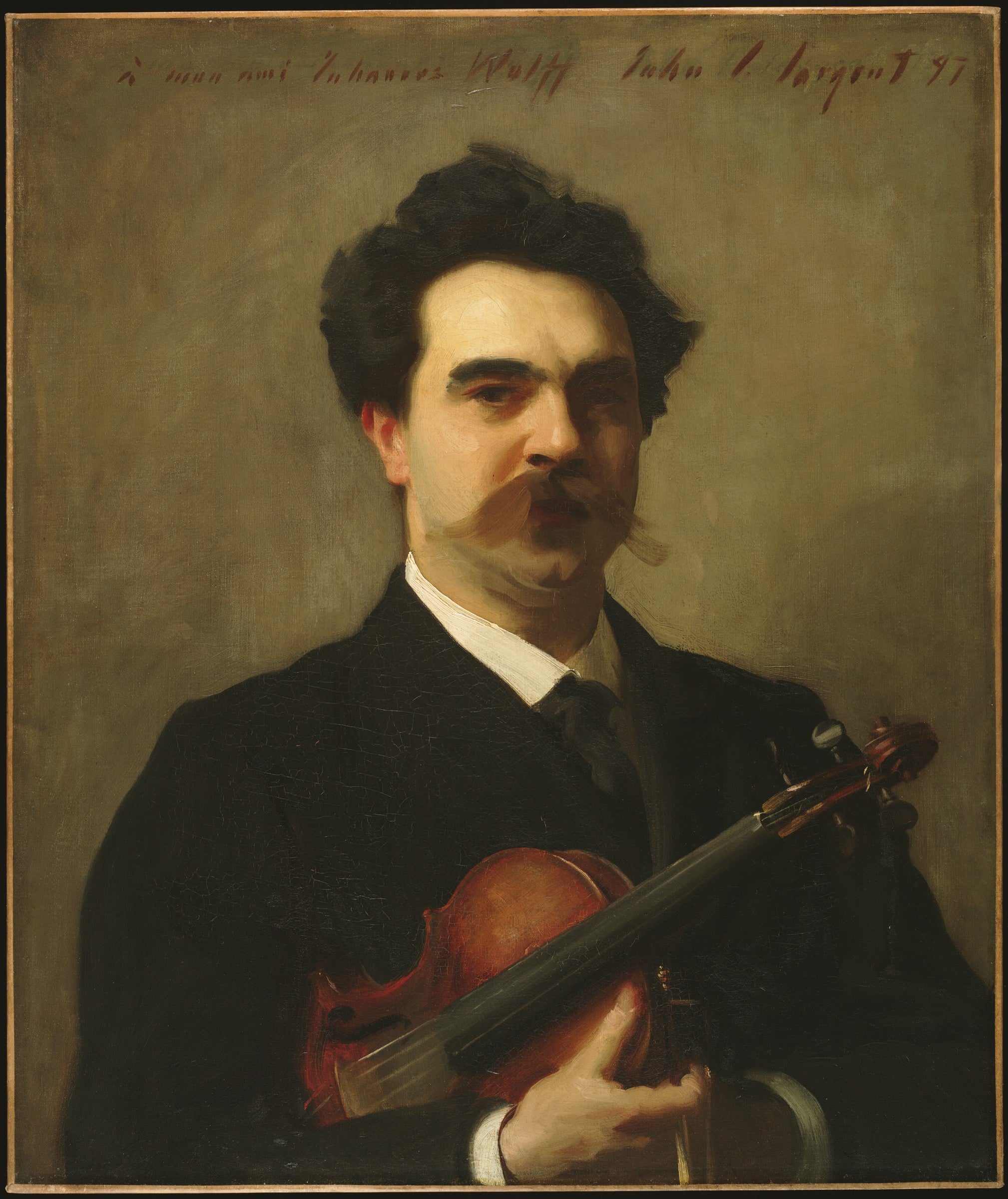 Reproduction du tableau « Johannes Wolff (1863-1931) - John Singer Sargent » par Alpha Reproduction en peinture à l’huile