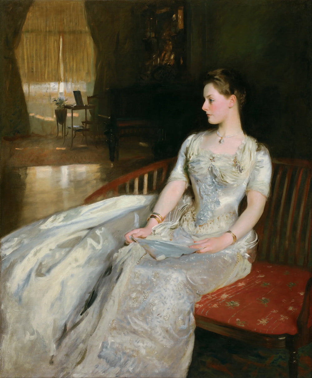 Reproduction du tableau « Portrait de Mme Cecil Wade - John Singer Sargent » par Alpha Reproduction en peinture à l’huile
