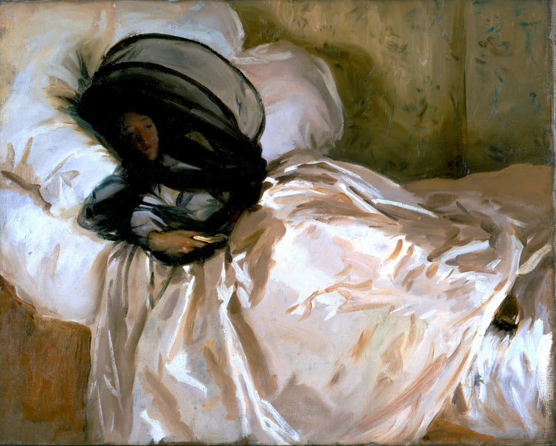 A mosquiteira - John Singer Sargent