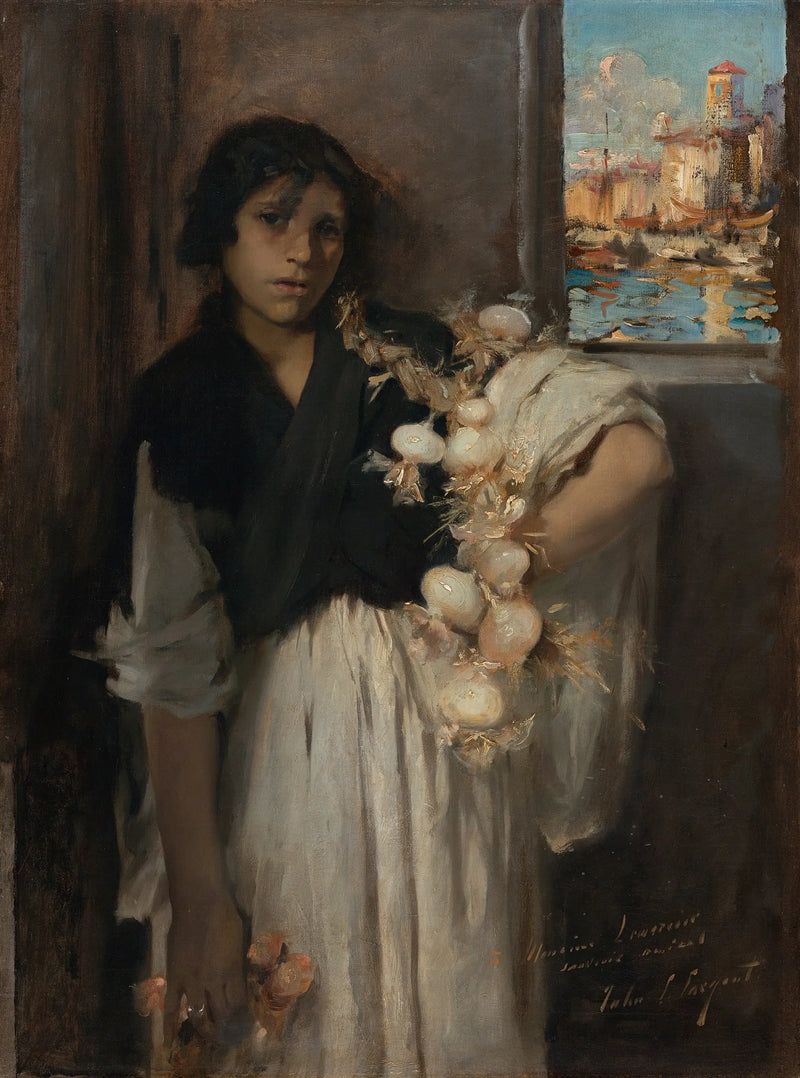 Vendedor de cebolas veneziano - John Singer Sargent