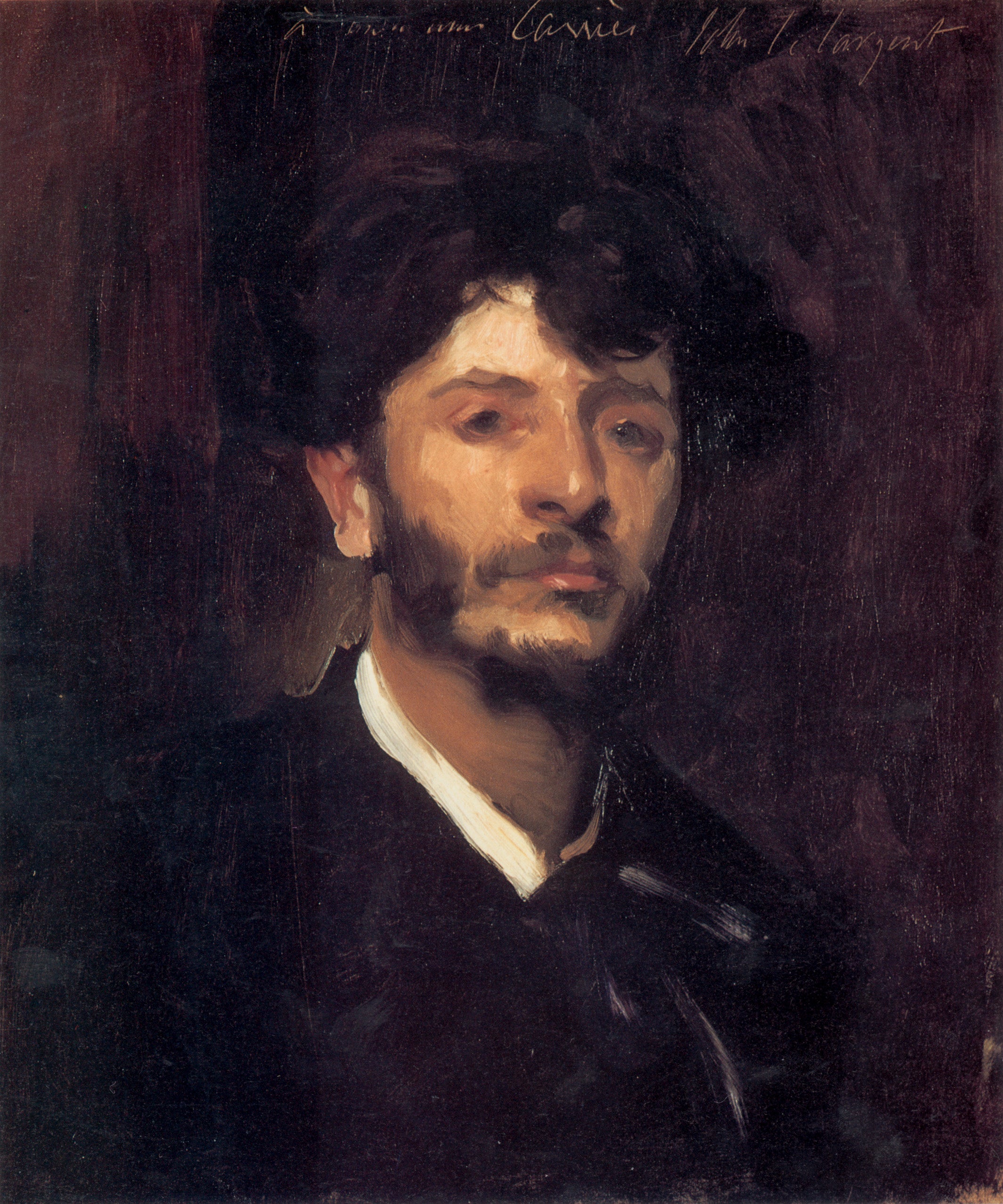 Reproduction du tableau « Portrait de Jean Joseph Marie Porte - John Singer Sargent » par Alpha Reproduction en peinture à l’huile
