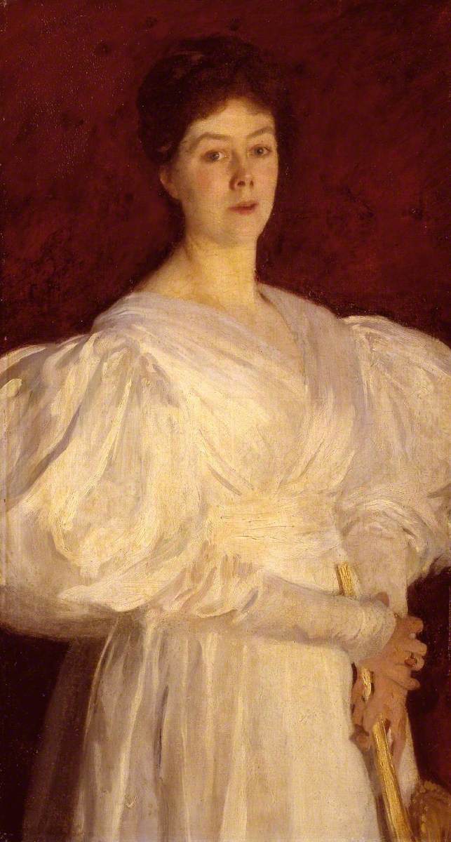 Reproduction du tableau « Mme Frederick Barnard - John Singer Sargent » par Alpha Reproduction en peinture à l’huile