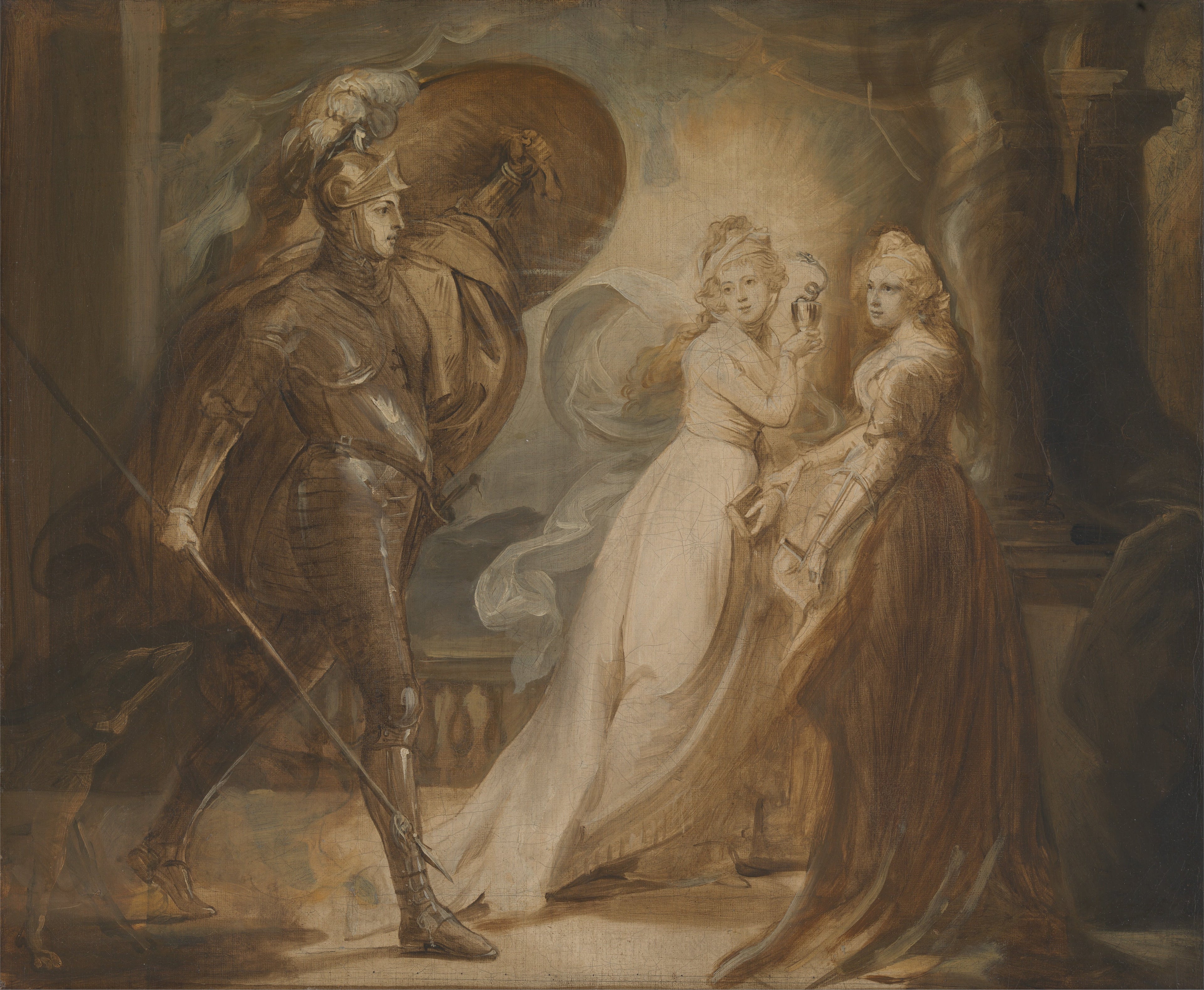 Étude pour « Le Chevalier de la Croix-Rouge » - John Singleton Copley