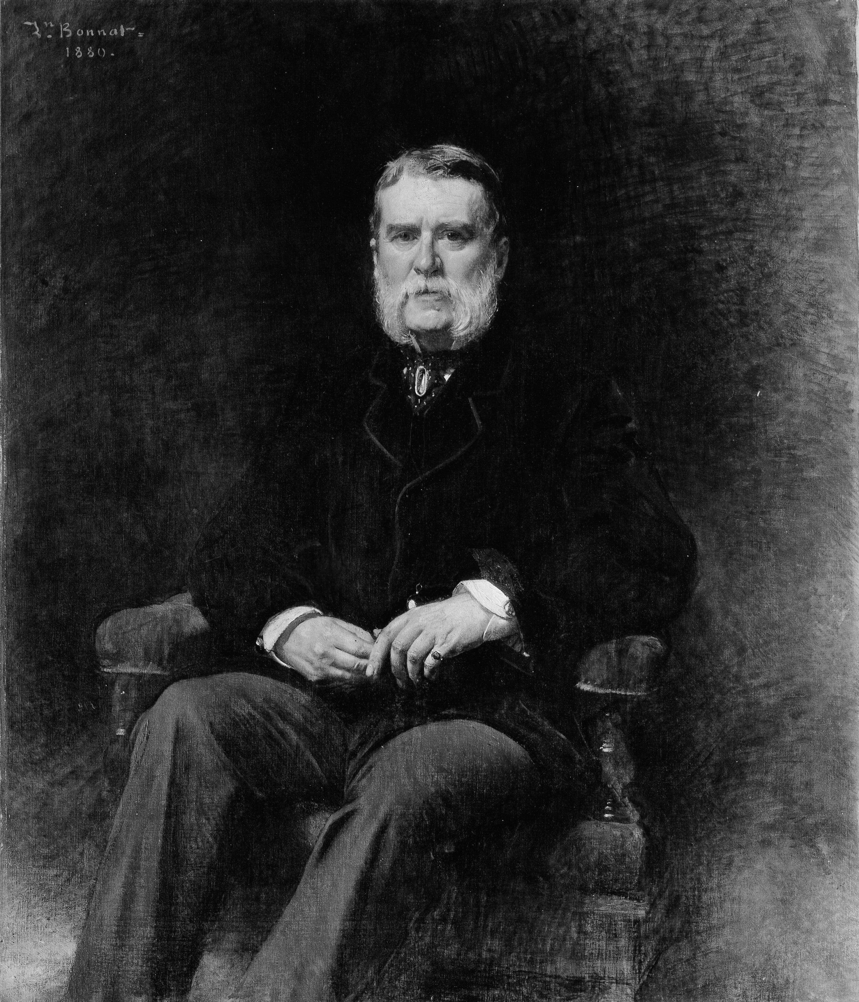 John Taylor Johnston (1820–1893) - Léon Bonnat