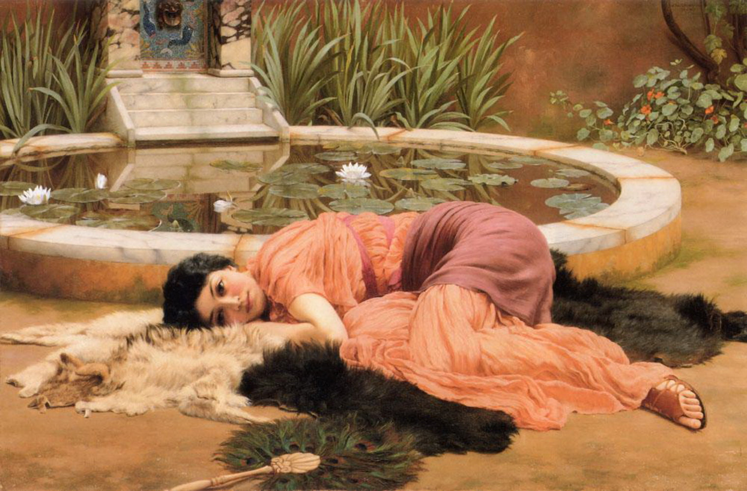 Dolce far niente (1904) - John William Godward