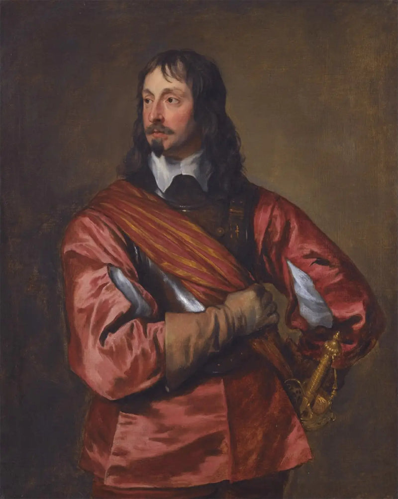 Retrato de Sir John Mennes - Antoine van Dyck