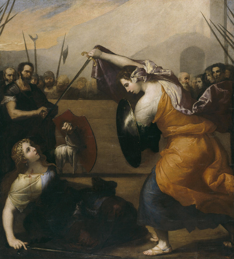 Combate de mulheres - Jusepe de Ribera