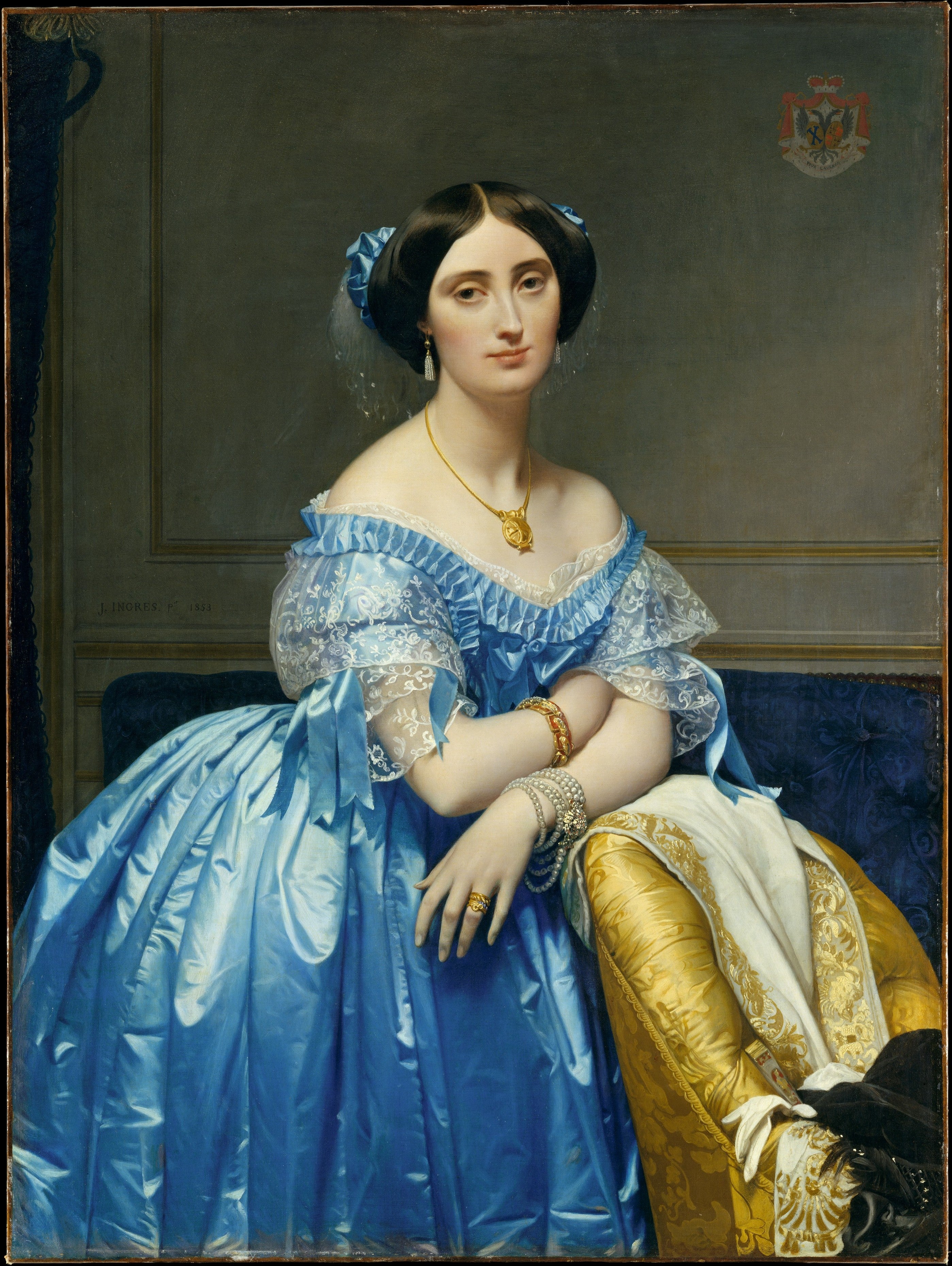 A Princesa de Broglie - Jean-Auguste-Dominique Ingres