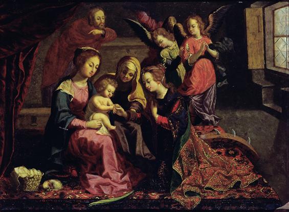 Le Mariage mystique de sainte Catherine - Josefa de Óbidos