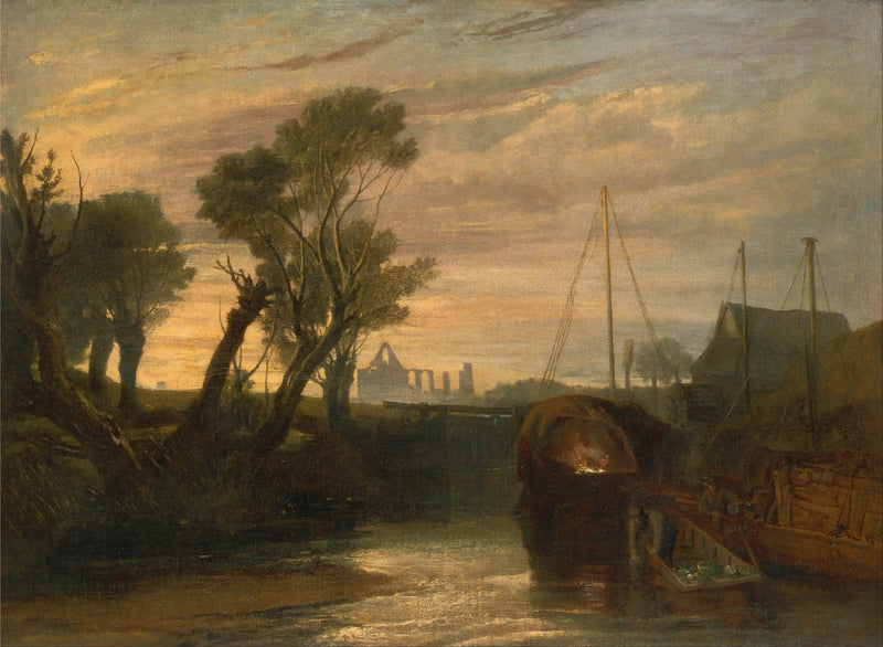 Abadia de Newark - J. M. W. Turner