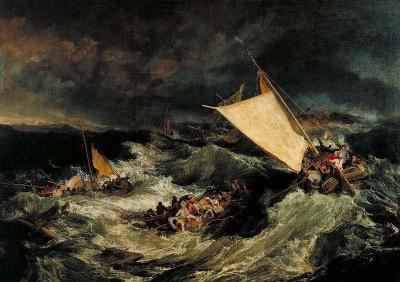 O Naufrágio - J. M. W. Turner