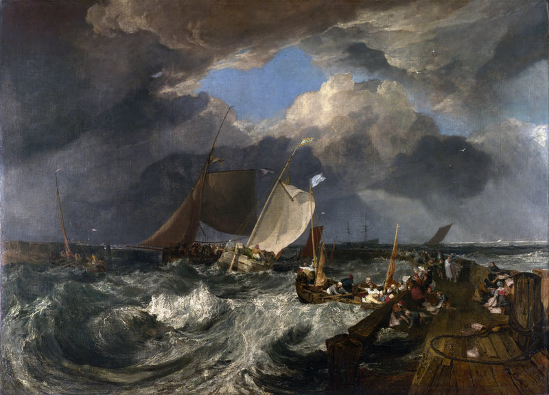 A Jetée de Calais - J. M. W. Turner
