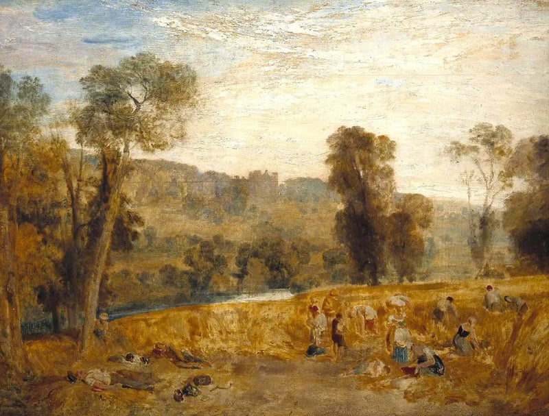 Cassiobury Park: Ceifando - J. M. W. Turner