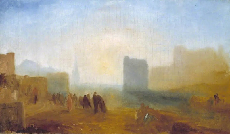 Cena Clássica do Porto; possivelmente baseada em Le Havre - J. M. W. Turner
