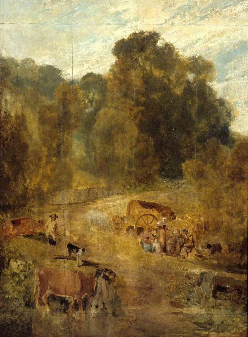 Acampamento Cigano - J. M. W. Turner