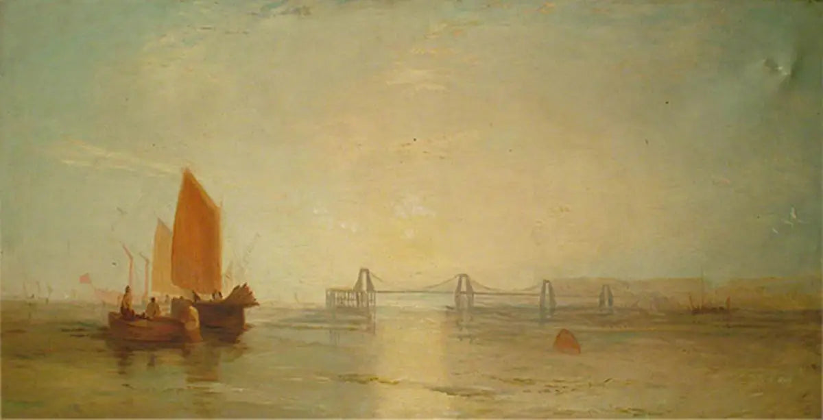 Reproduction du tableau « Chain Pier, Brighton, East Sussex - J. M. W. Turner » par Alpha Reproduction en peinture à l’huile