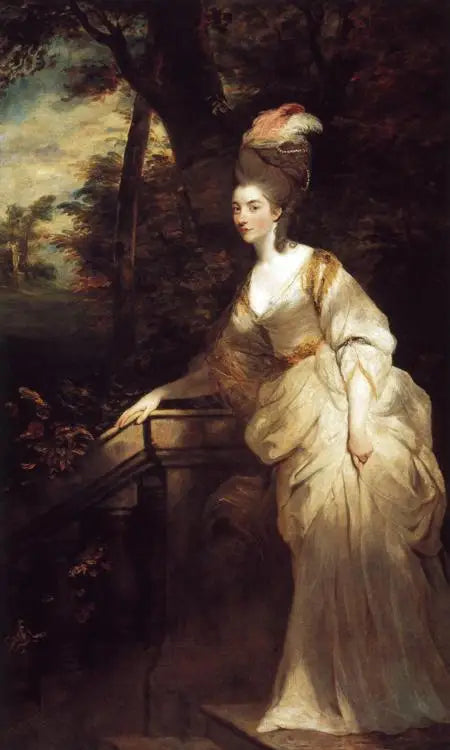 Retrato de Georgiana, duquesa de Devonshire - Joshua Reynolds