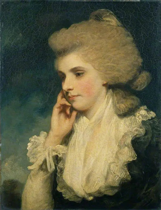 França, condessa de Lincoln - Joshua Reynolds