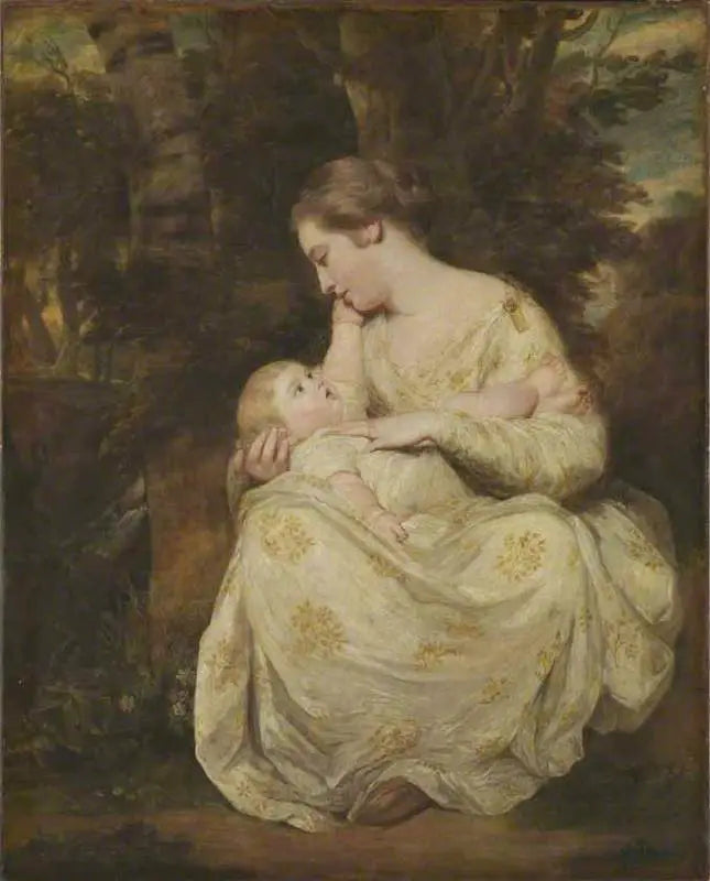 Senhora Susanna Hoare e seu filho - Joshua Reynolds
