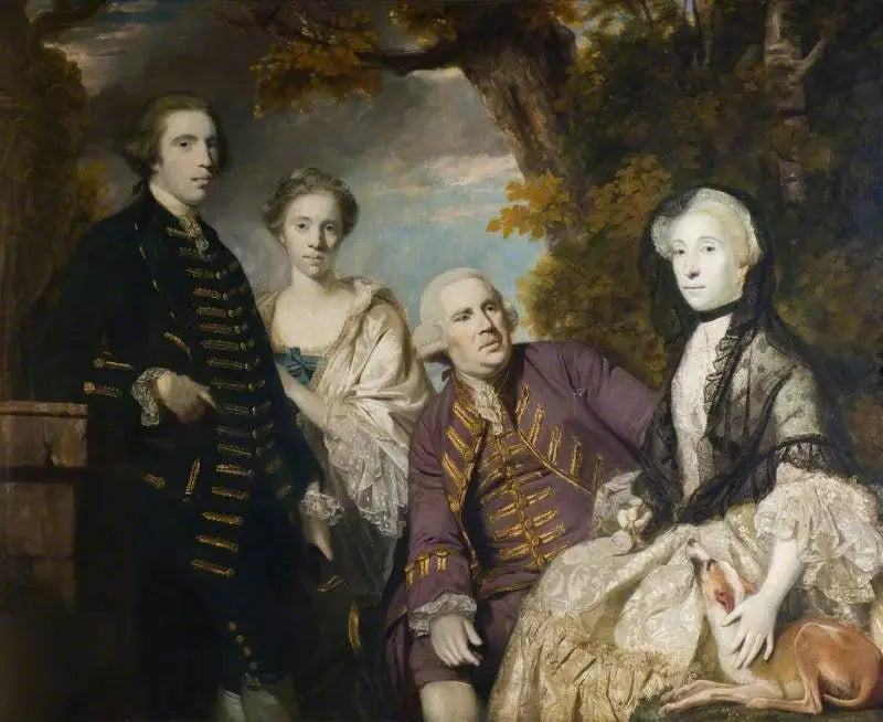 A família Roffey - Joshua Reynolds