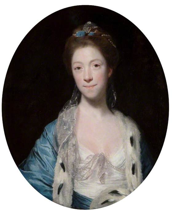 Portrait de Mme Luther - Joshua Reynolds