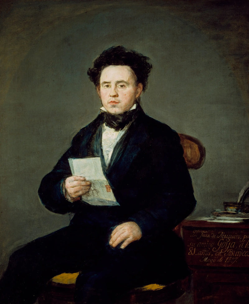 Retrato de Juan Bautista Muguiro - Francisco de Goya