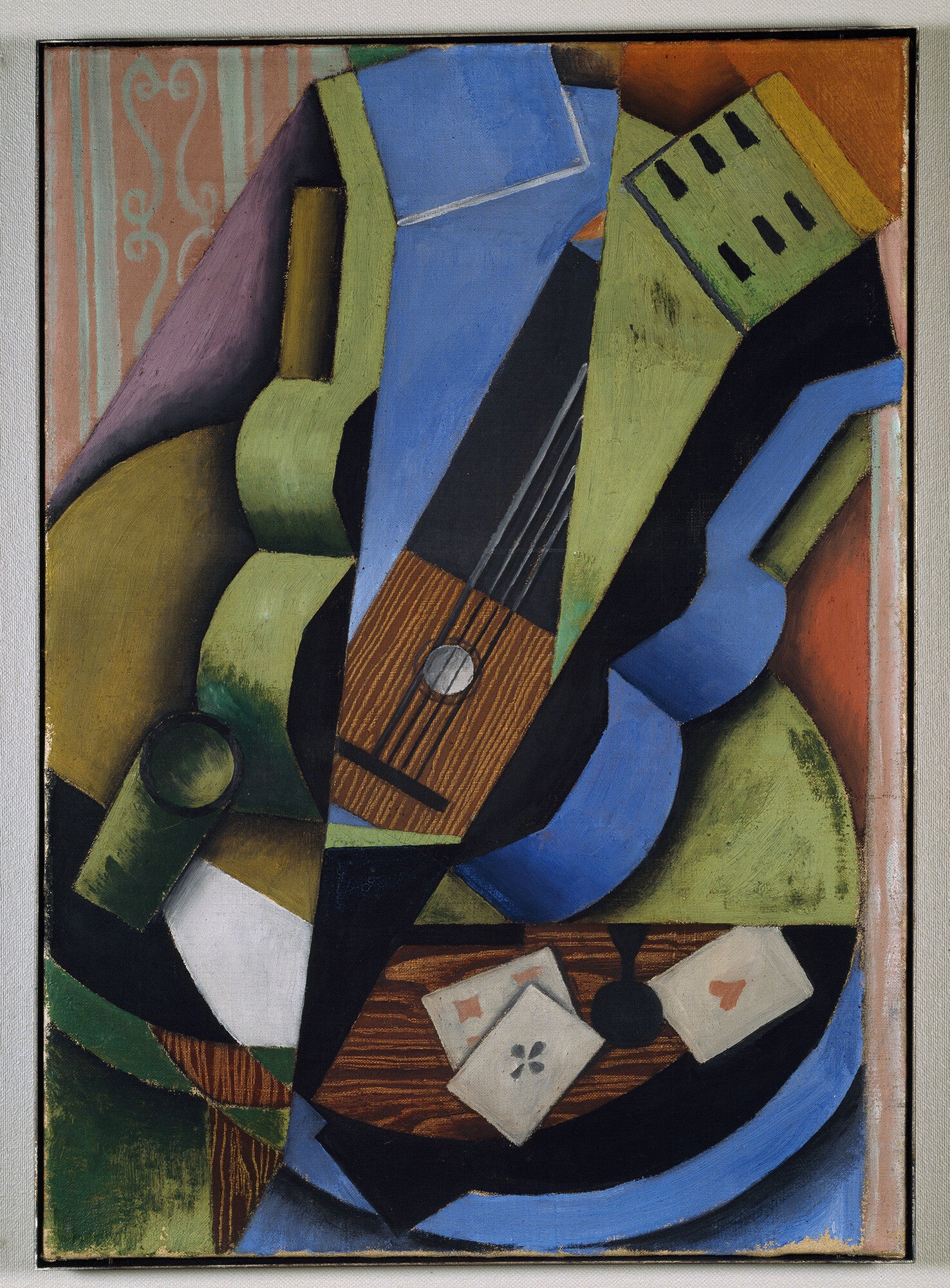Les trois cartes - Juan Gris