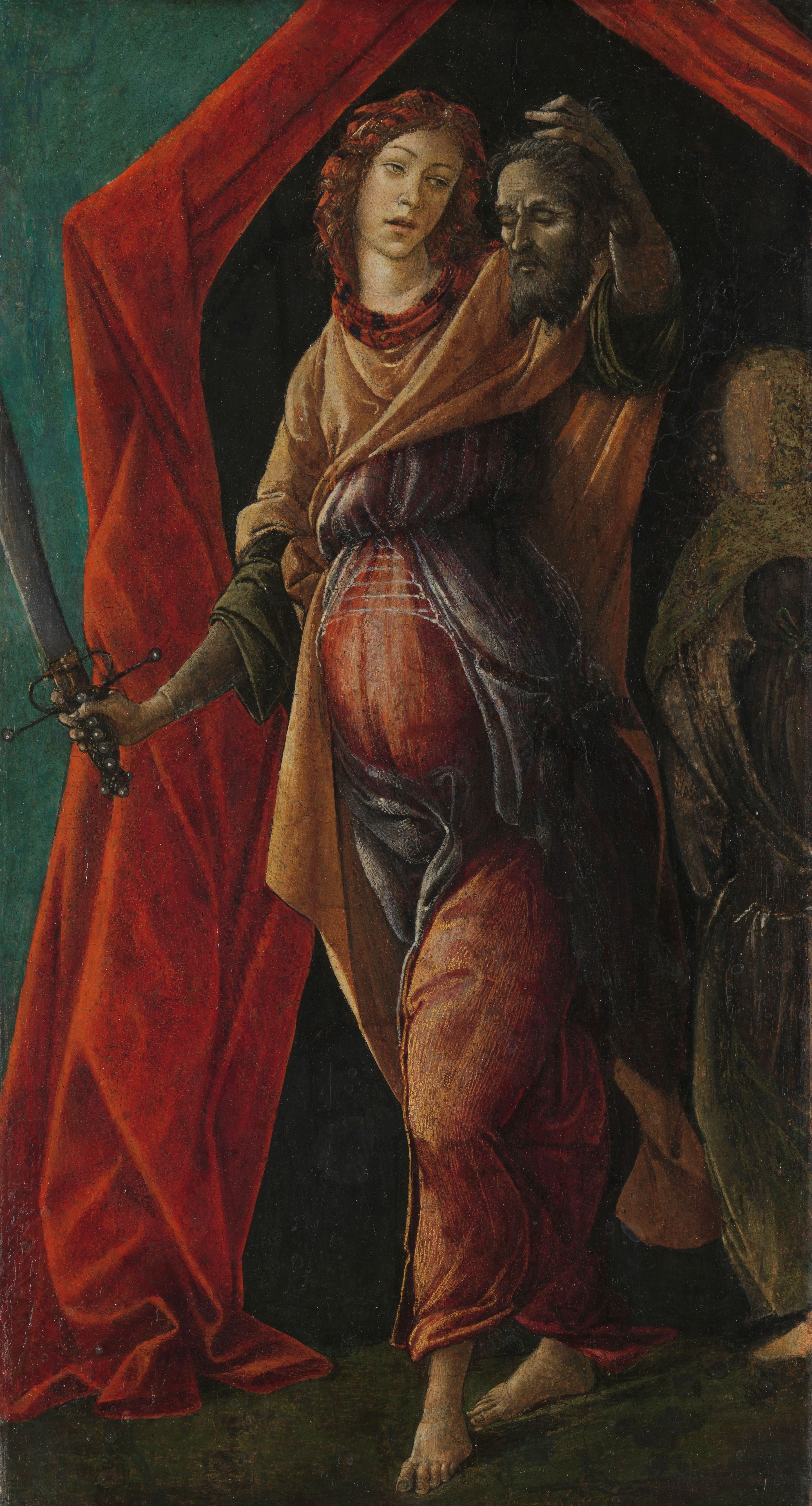 Judith com a cabeça de Holofernes - Sandro Botticelli