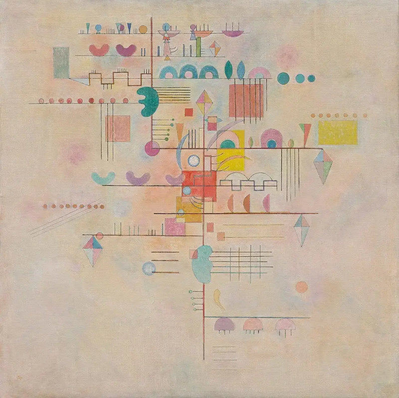 Subida graciosa - Vassily Kandinsky