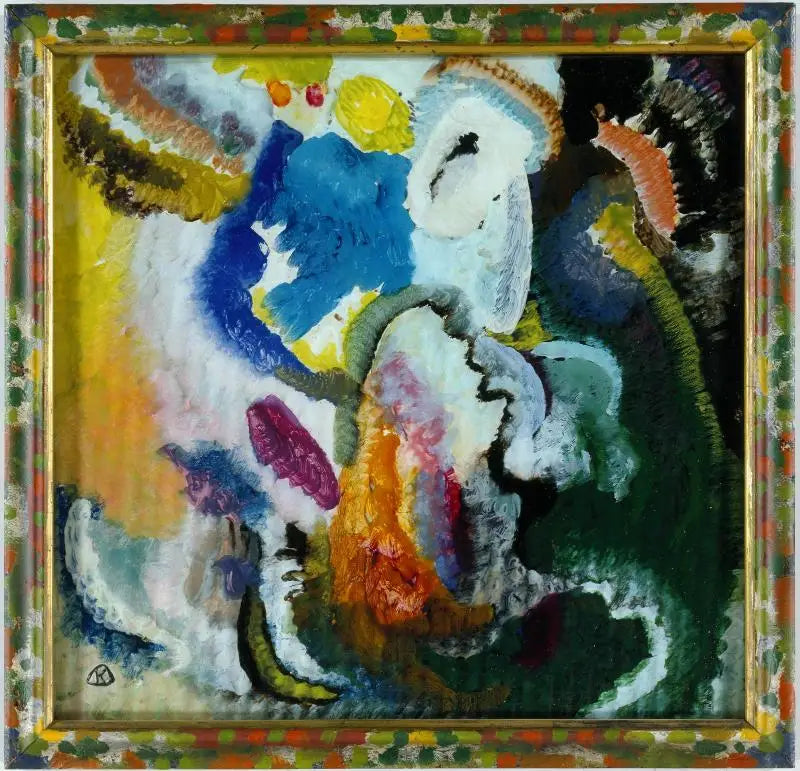 Com cavaleiro - Vassily Kandinsky