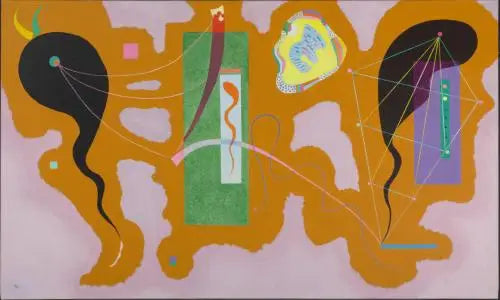 O verde penetrante - Vassily Kandinsky