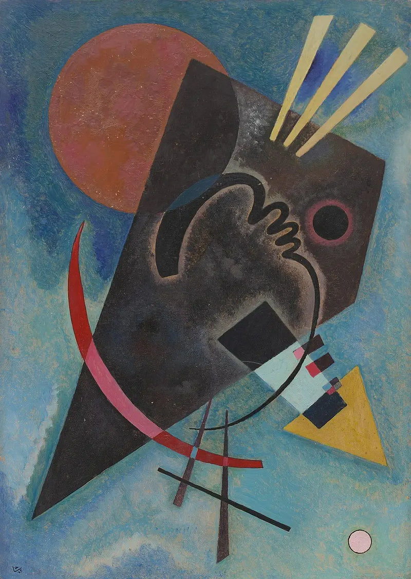 Pontudo e redondo - Vassily Kandinsky