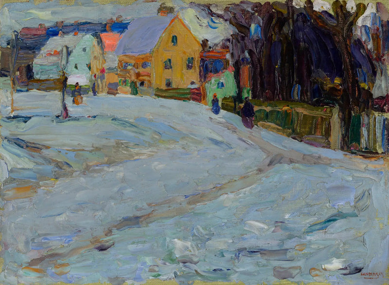 Schwabing - Praça Nikolai - Vassily Kandinsky