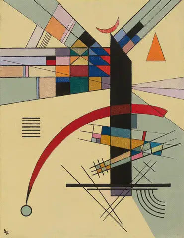 Pequeno Amarelo - Vassily Kandinsky