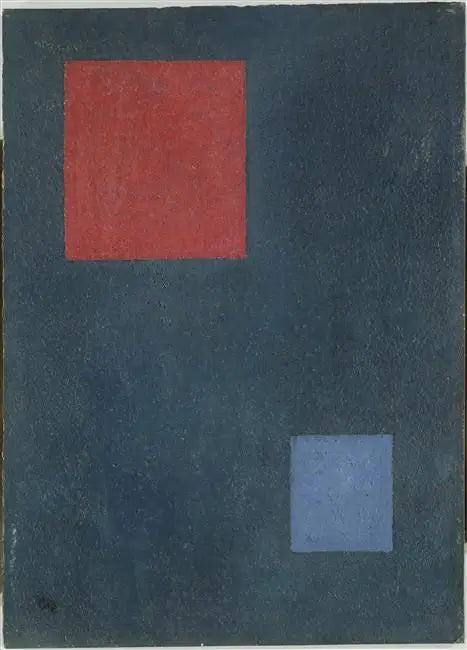 Dois quadrados - Vassily Kandinsky