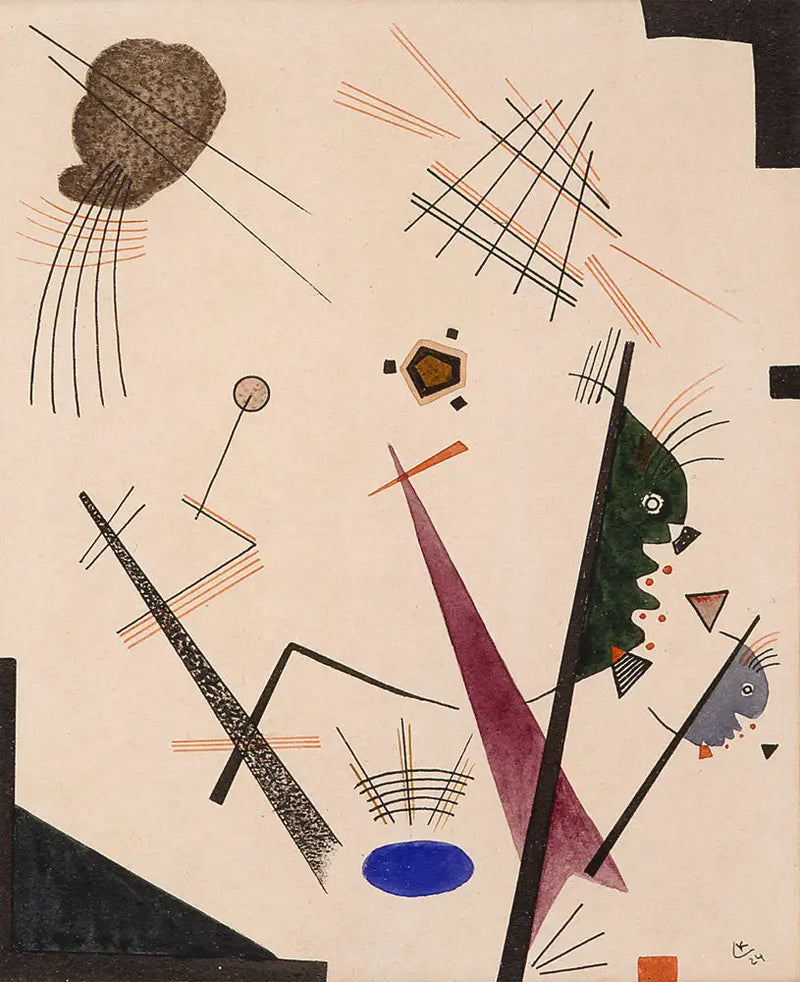 Composição (1924) - Vassily Kandinsky
