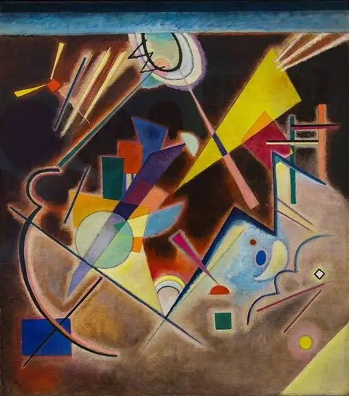 Marrom escuro - Vassily Kandinsky
