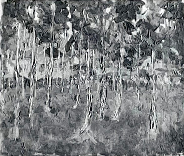 Maison dans les arbres - Kazimir Malevich