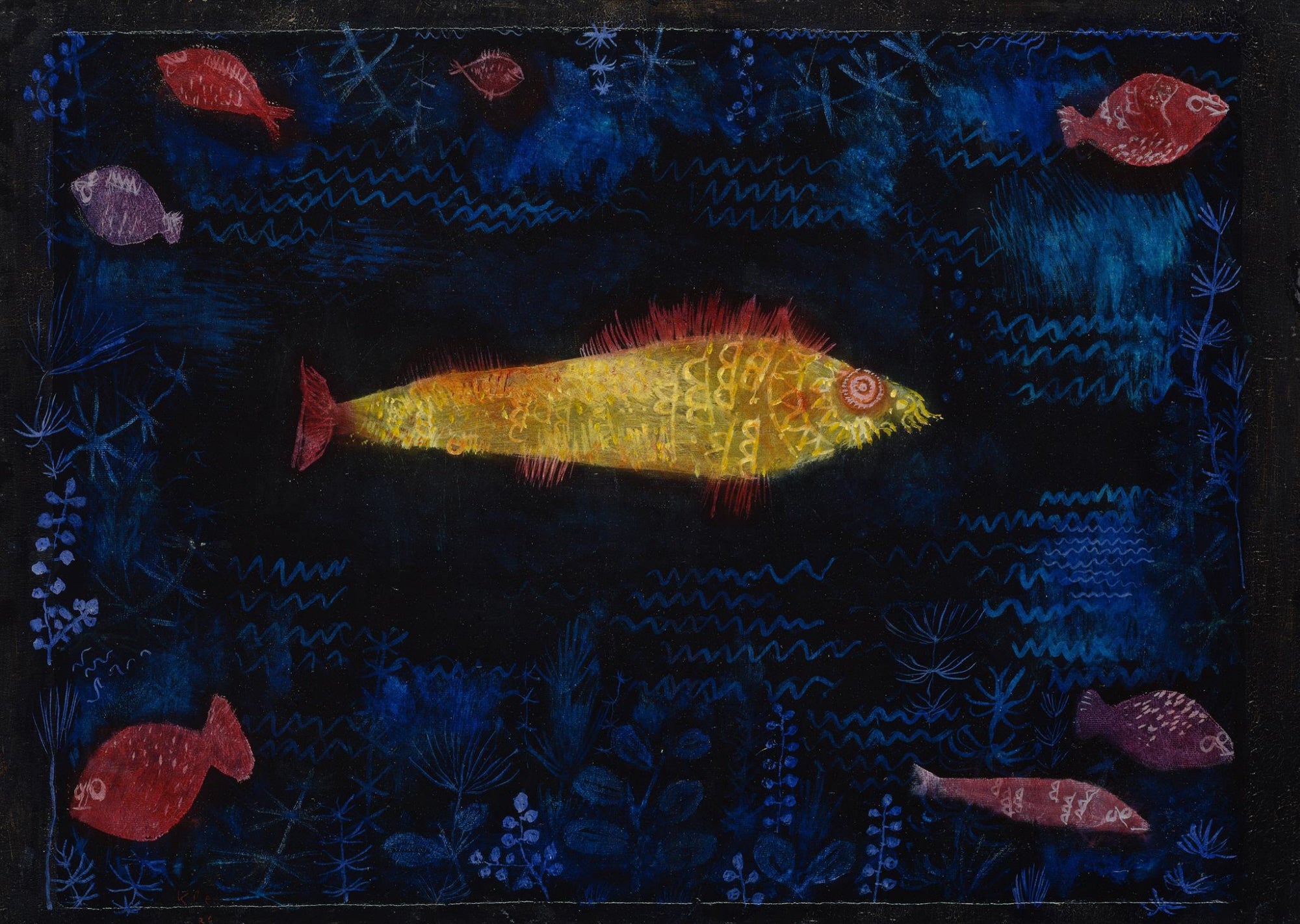 O peixe vermelho - Paul Klee