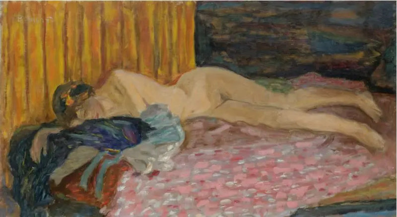 O SOFÁ ROSA - Pierre Bonnard