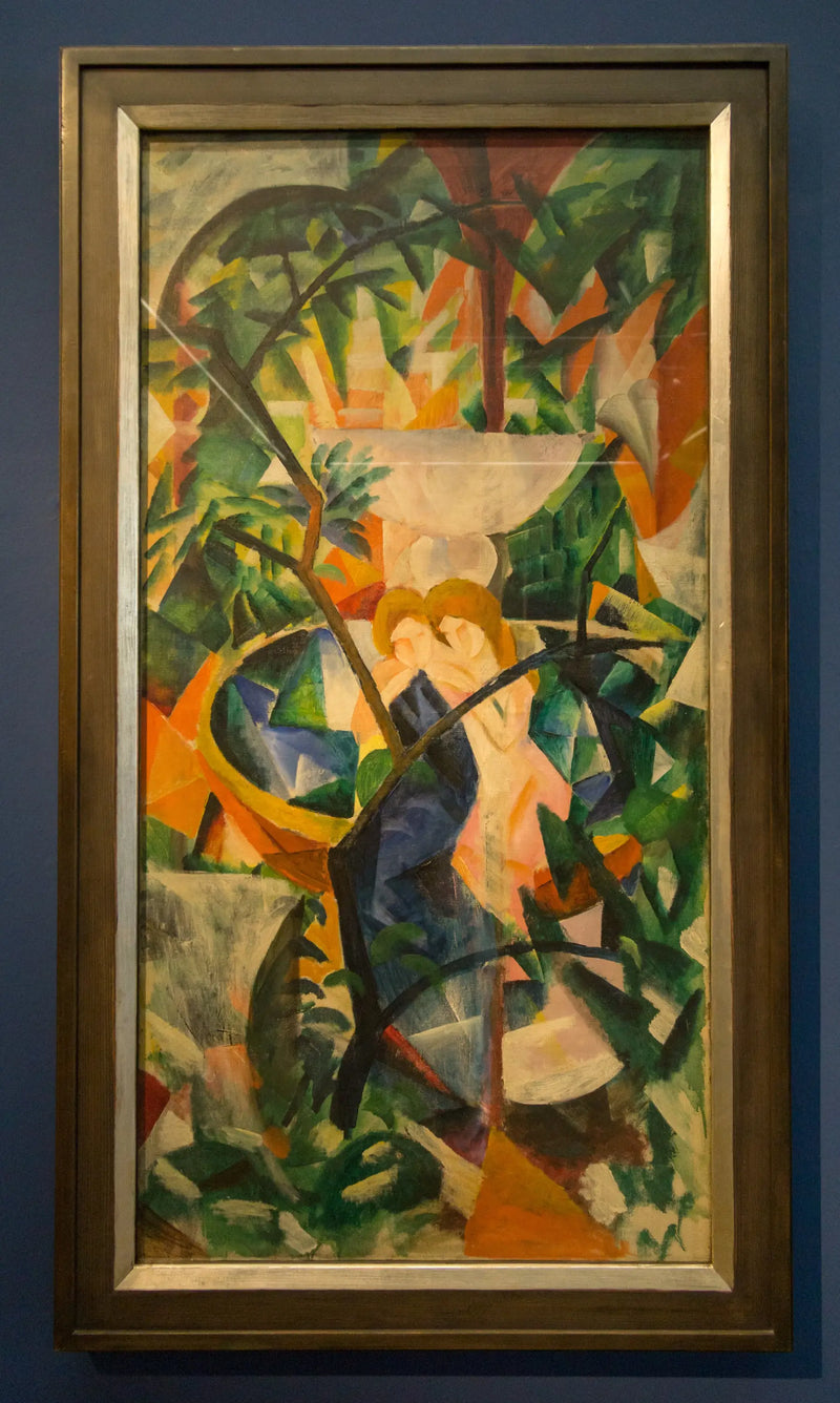 As meninas na fonte - August Macke