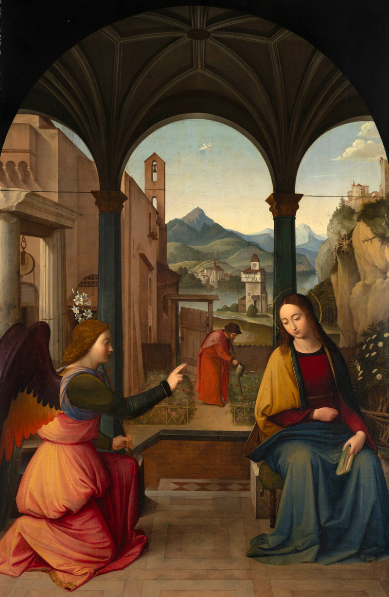A Anunciação - Johann Friedrich Overbeck