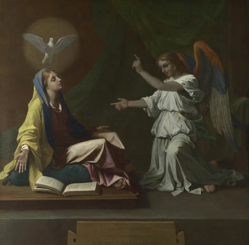 A Anunciação - Nicolas Poussin