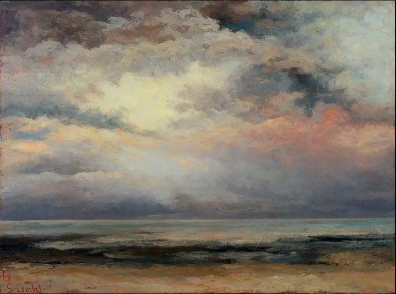 A Imensidão - Gustave Courbet
