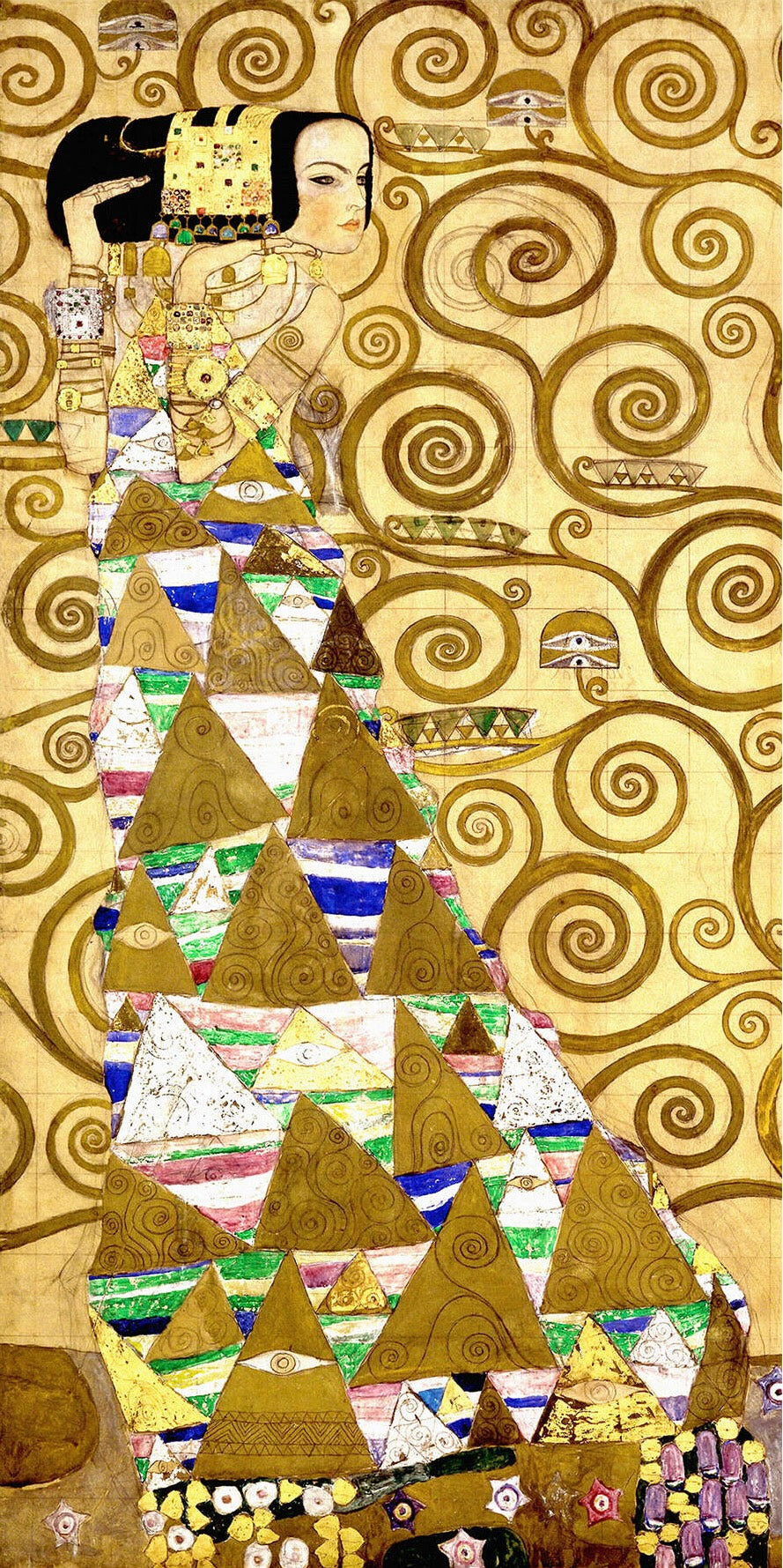 A Espera - Gustav Klimt